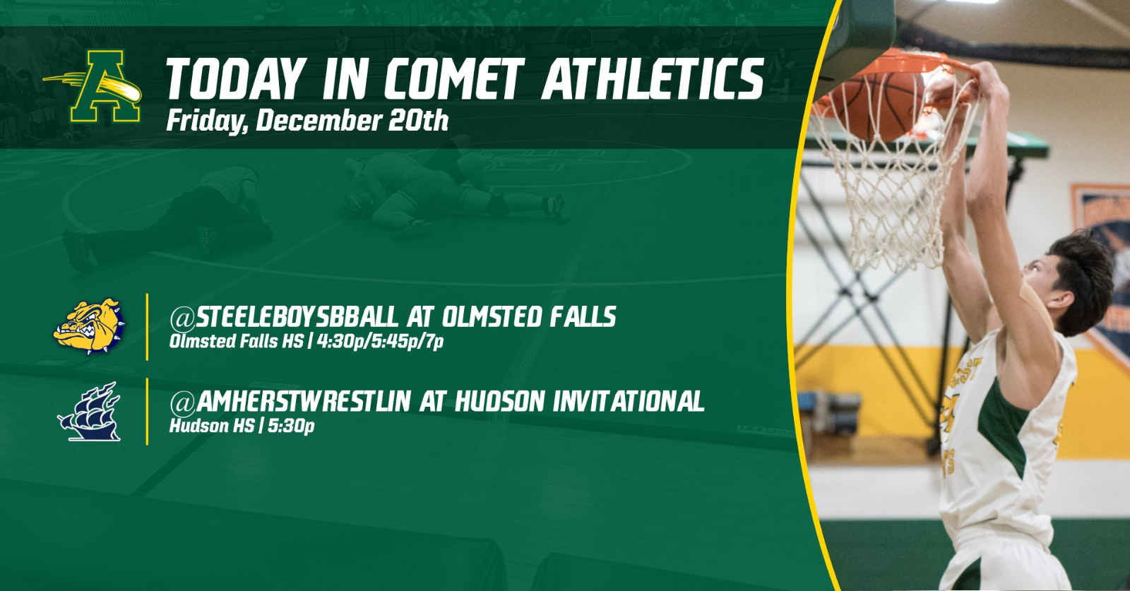 Amherst Steele - Team Home Amherst Steele Comets Sports