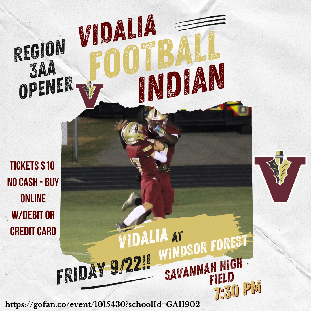 Vidalia - Team Home Vidalia Indians Sports