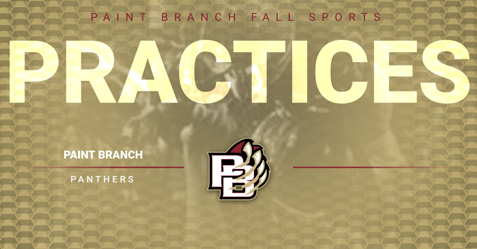 Paint Branch Panthers Official Athletic Website Burtonsville, MD