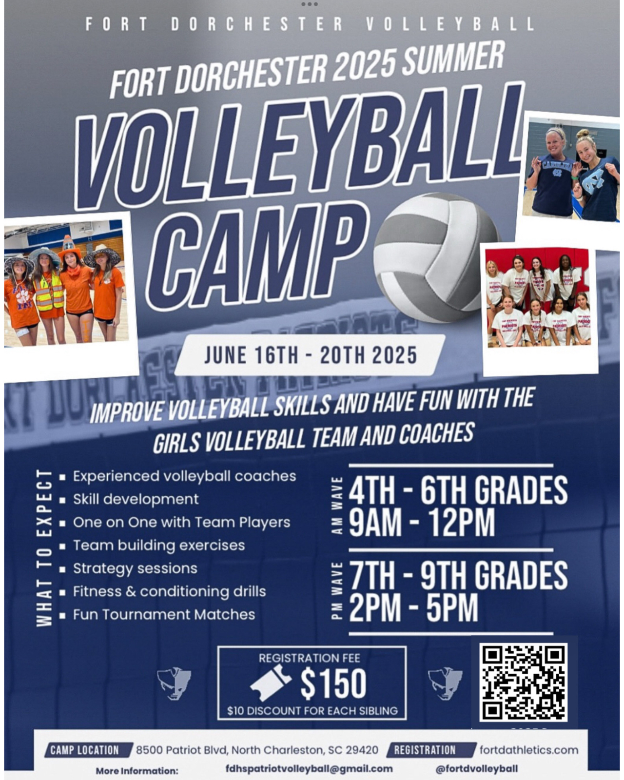 Girls Volleyball Summer Camp