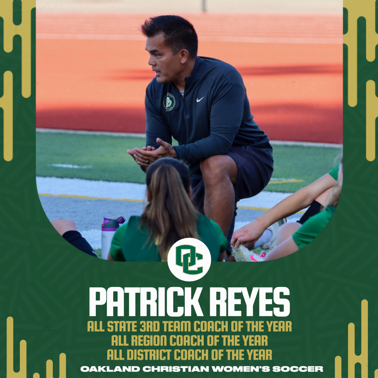 Patrick J Reyes Oakland Christian - Team Home Oakland Christian Lancers Sports