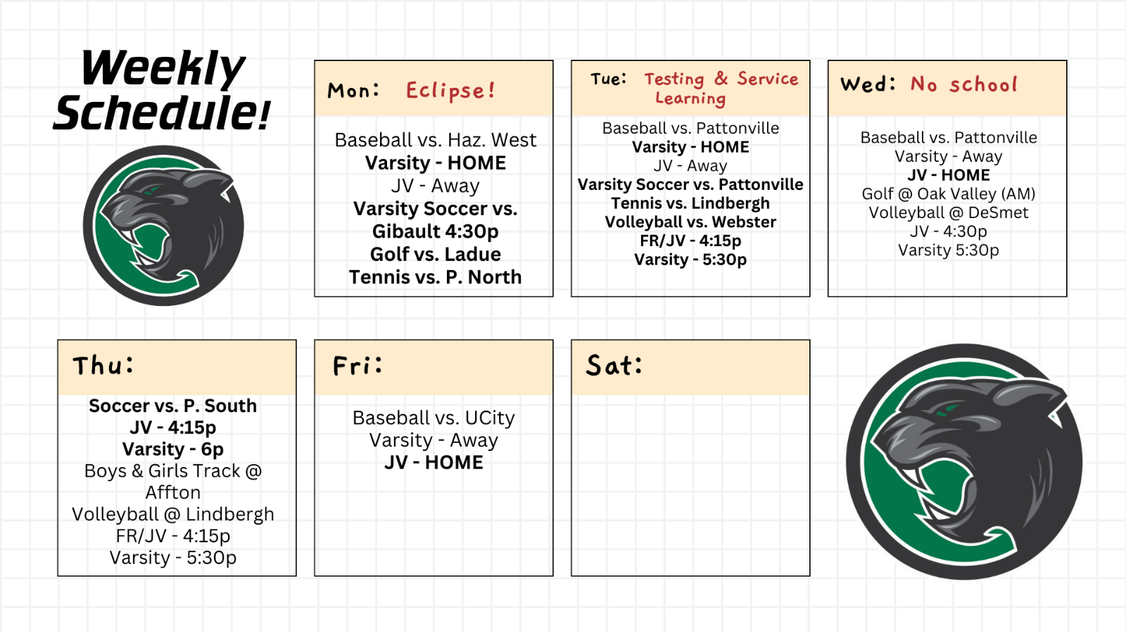 Mehlville Team Home Mehlville Panthers Sports