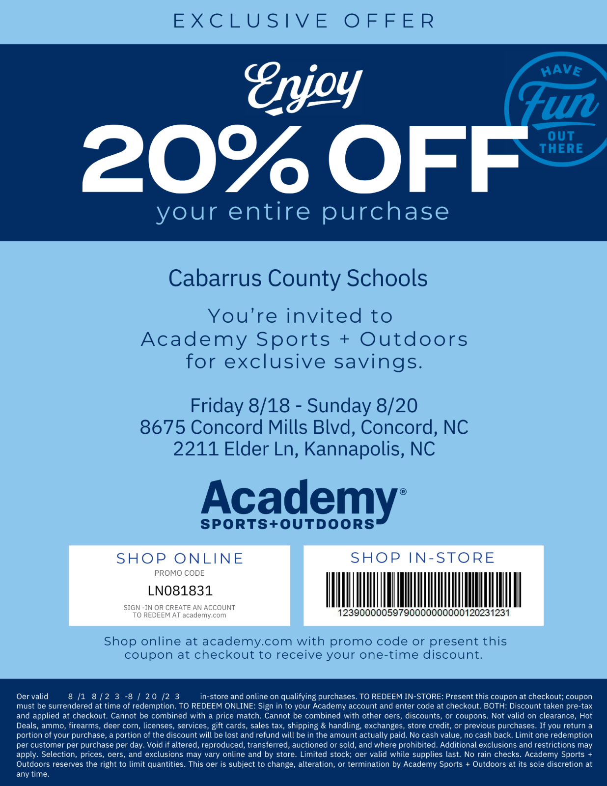 discount code for us sports camps