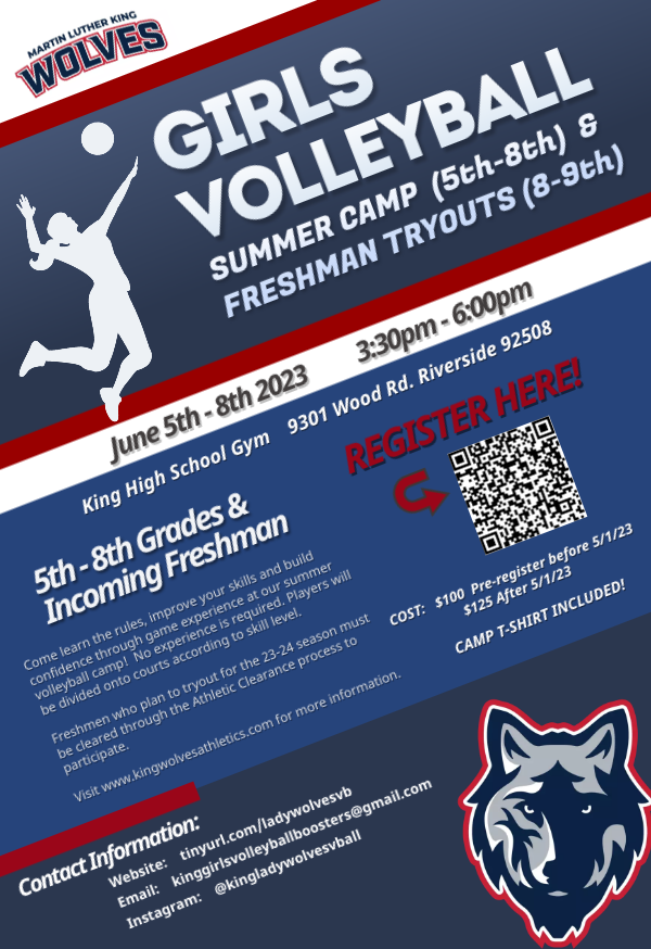 Martin Luther King - Team Home Martin Luther King Wolves Sports